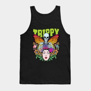 Psychedelic Trippy Mushroom Tank Top